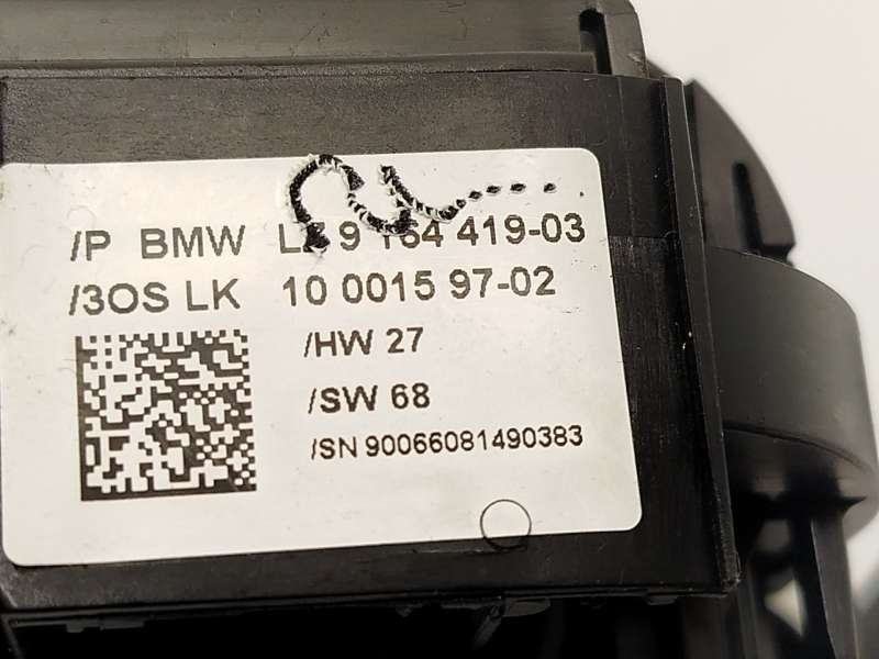 Recambio de mando intermitentes para bmw x5 (e70) xdrive 48 i referencia OEM IAM 9164419 61319164419 - Negro 5