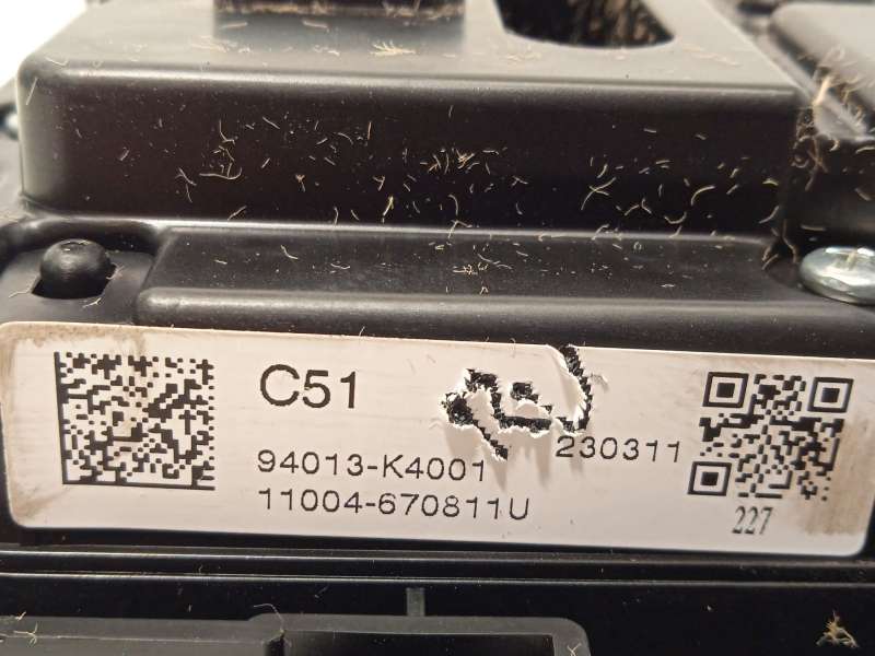 Recambio de cuadro instrumentos para hyundai kona (os, ose, osi) ev referencia OEM IAM 94013K4001  11004670811U 6