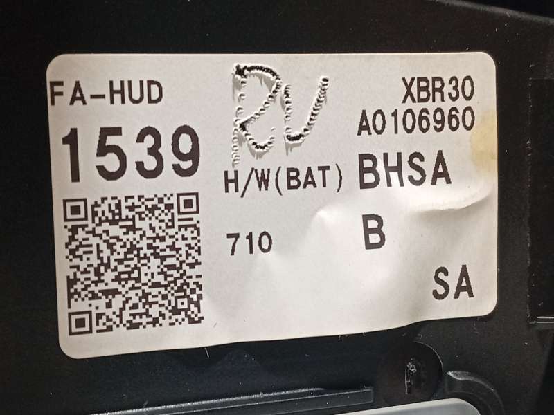 Recambio de pantalla multifuncion para mazda mazda 3 sedan 2.5 e-skyactiv-g referencia OEM IAM HU013A BHSA HU013A2199868 6