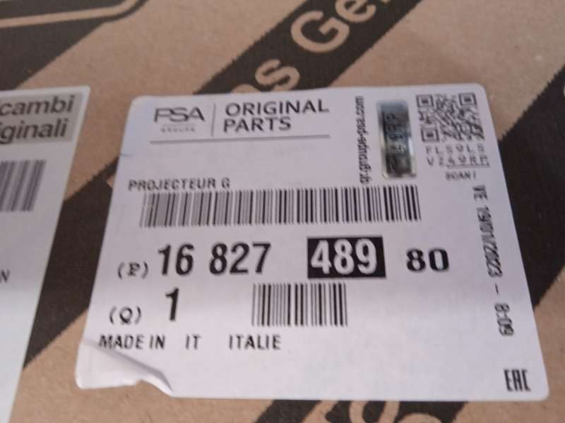 Recambio de faro izquierdo para citroën jumper iii furgoneta 2.2 bluehdi 140 referencia OEM IAM 46862291 1682748980 10