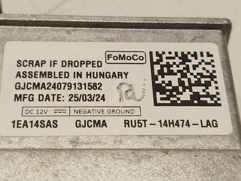 Recambio de modulo electronico para ford tourneo courier 1.0 ecoboost referencia OEM IAM RU5T14H474LAG 2771671 - Rojo 3