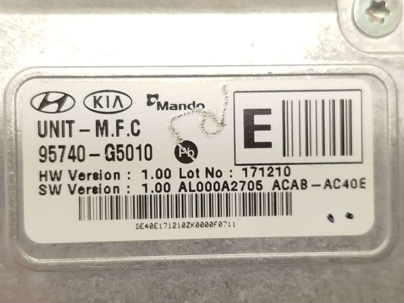 Recambio de modulo electronico para kia niro i (de) 1.6 gdi hybrid referencia OEM IAM 95740G5010 - Plata 4