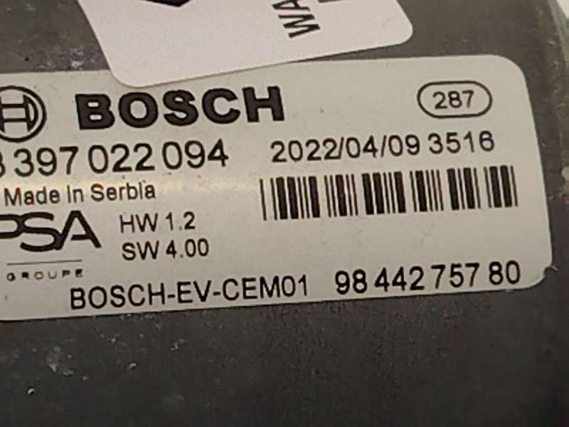 Recambio de motor limpia delantero para peugeot 308 iii (fb_, fh_, fp_, f3_, fm_) puretech 130 (fphnsl, fphnst) referencia OEM I 6