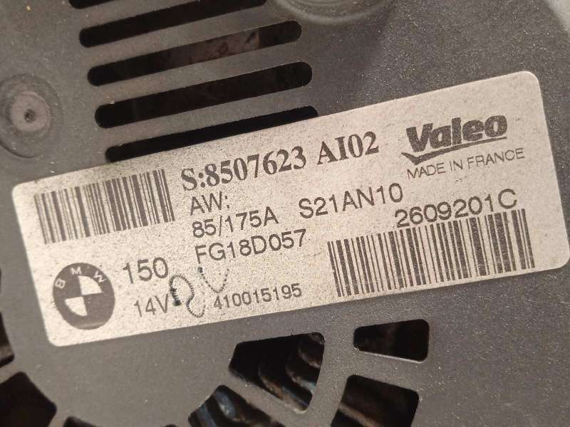 Recambio de alternador para bmw serie 3 touring (e91) 320d referencia OEM IAM 8507623 2609201C FG18D057 - Negro 4