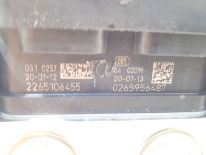 Recambio de abs para nissan qashqai ii (j11, j11_) 1.5 dci referencia OEM IAM 47660HP20A 2265106455 269910 6