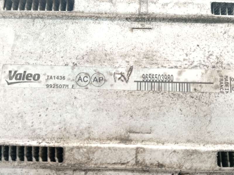 Recambio de intercooler para citroën c4 grand picasso i (ua_) 1.6 hdi referencia OEM IAM 9656503980 384L4 3