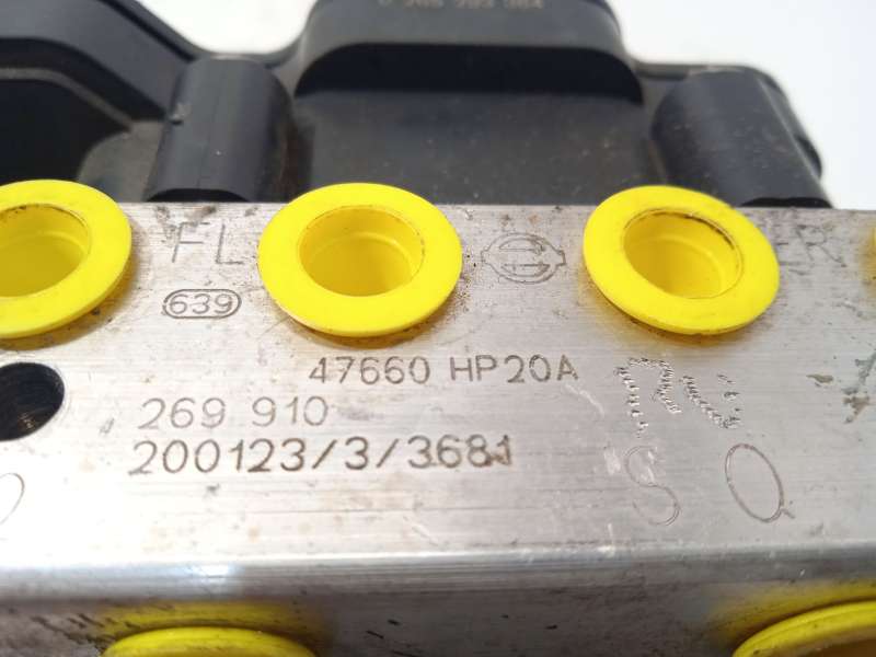 Recambio de abs para nissan qashqai ii (j11, j11_) 1.5 dci referencia OEM IAM 47660HP20A 2265106455 269910 7