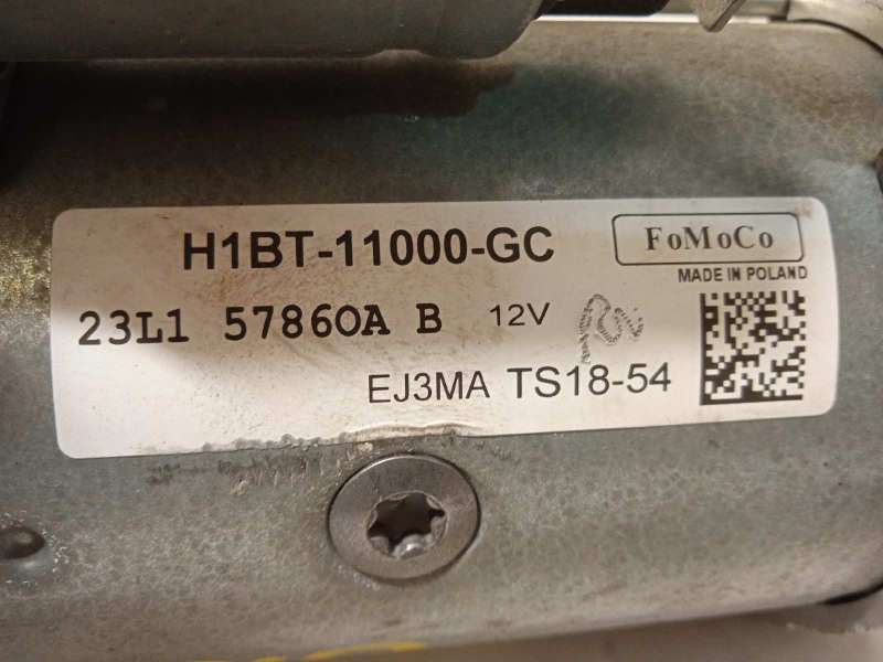 Recambio de motor arranque para ford focus 1.5 ecoblue tdci cat referencia OEM IAM H1BT11000GC 2646810 TS1854 - Blanco 5