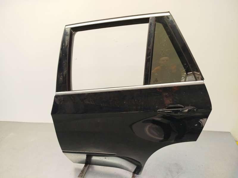 Recambio de puerta trasera izquierda para bmw x5 (e70) xdrive 48 i referencia OEM IAM 41527261481 - Negro 2