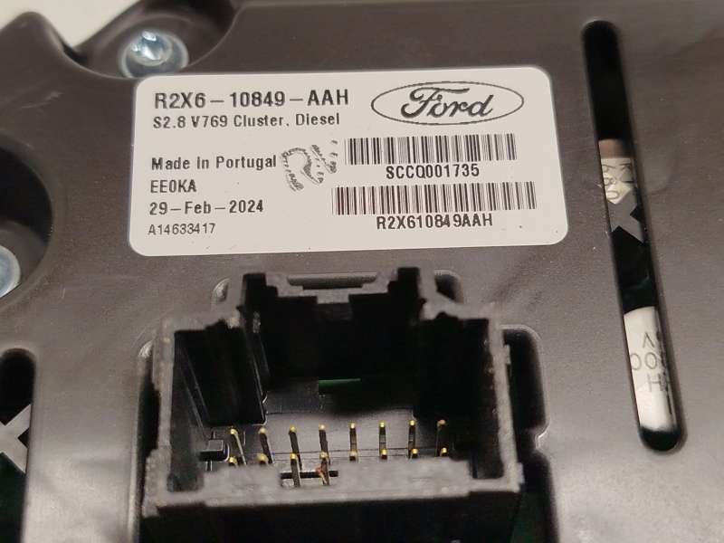 Recambio de cuadro instrumentos para ford tourneo courier 1.0 ecoboost referencia OEM IAM R2X610849AAH 2797783 - Rojo 5
