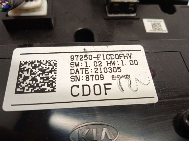 Recambio de mando multifuncion para kia sportage gt line essential 2wd referencia OEM IAM 97250F1CD0FHV - Gris 6