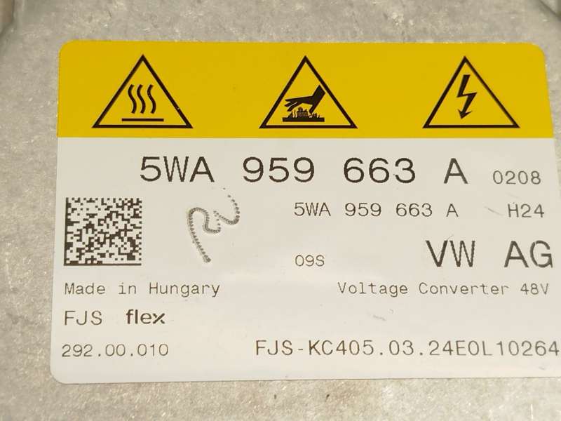 Recambio de modulo electronico para cupra leon (kl1, ku1, kug) 1.5 etsi referencia OEM IAM 5WA959663A - Negro 4