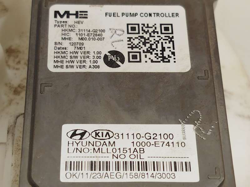 Recambio de bomba combustible para kia niro i (de) 1.6 gdi hybrid referencia OEM IAM 31114G2100 31110G2100 - Plata 5