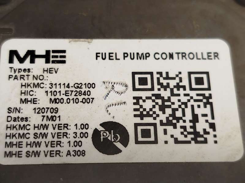 Recambio de bomba combustible para kia niro i (de) 1.6 gdi hybrid referencia OEM IAM 31114G2100 31110G2100 - Plata 6