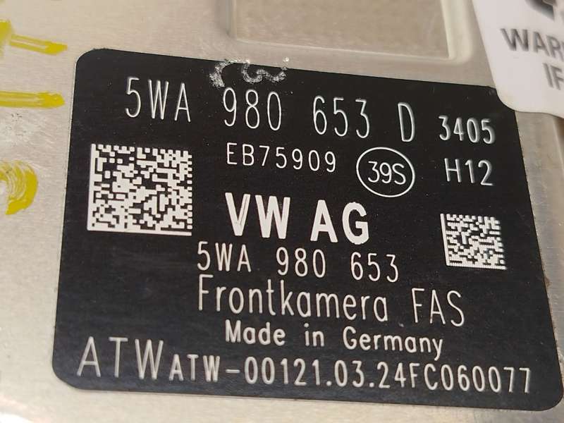 Recambio de modulo electronico para cupra leon (kl1, ku1, kug) 1.5 etsi referencia OEM IAM 5WA980653D - Negro 5