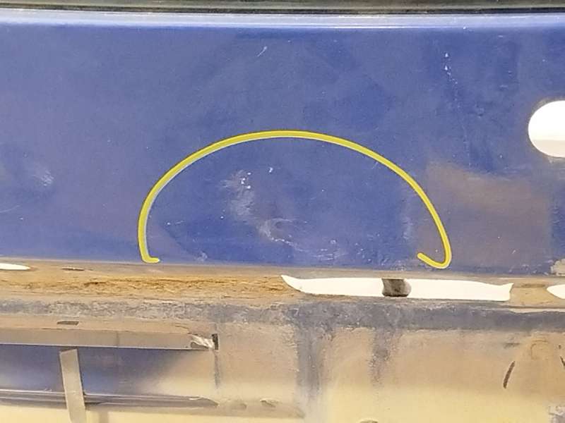 Recambio de puerta trasera izquierda para volkswagen caddy iii furgón/monospace (2ka, 2kh, 2ca, 2ch) 1.9 tdi referencia OEM IAM - Azul 5