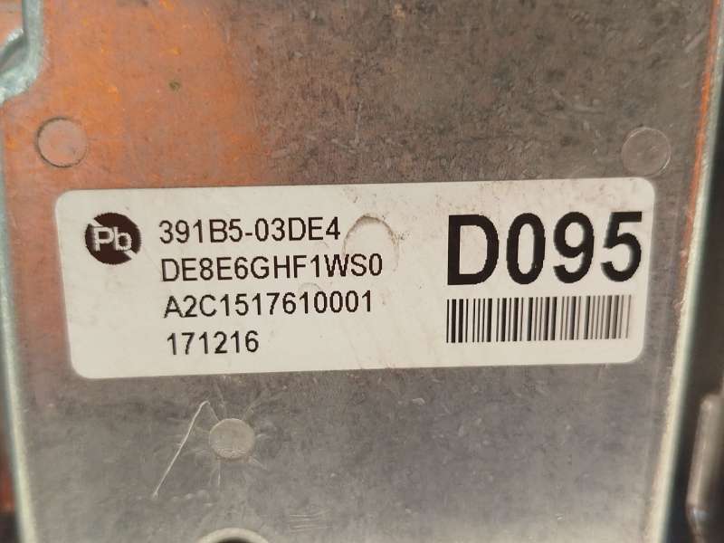 Recambio de centralita motor uce para kia niro i (de) 1.6 gdi hybrid referencia OEM IAM 391B103DE4  A2C1797520001 - Plata 4
