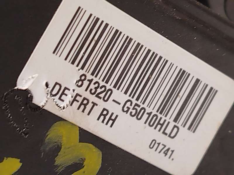 Recambio de cerradura puerta delantera derecha para kia niro i (de) 1.6 gdi hybrid referencia OEM IAM 81320G5010 - Plata 3