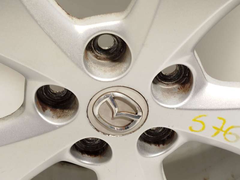 Recambio de llanta para mazda 3 sedán (bk) 1.6 di turbo (bk12y) referencia OEM IAM 9965166570 - Gris 4