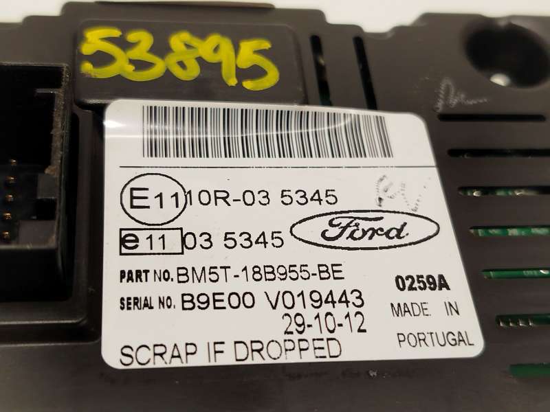 Recambio de pantalla multifuncion para ford focus iii 1.0 ecoboost referencia OEM IAM BM5T18B955BE 2014481 - Blanco 3