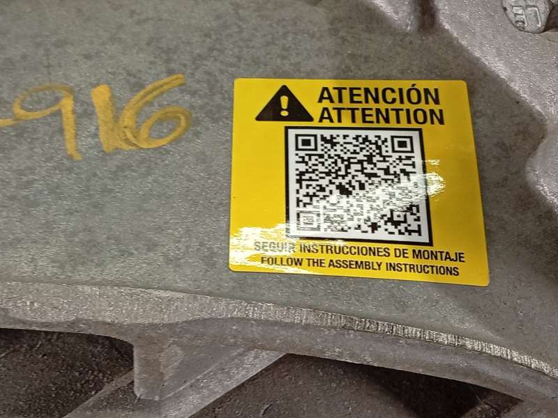Recambio de caja cambios para jeep compass (mp, m6, mv, m7) 1.4 multiair referencia OEM IAM 46345556 6