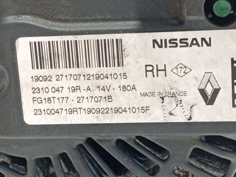 Recambio de alternador para dacia sandero ii (b8_) 1.5 dci referencia OEM IAM 231004719R  FG18T177 4