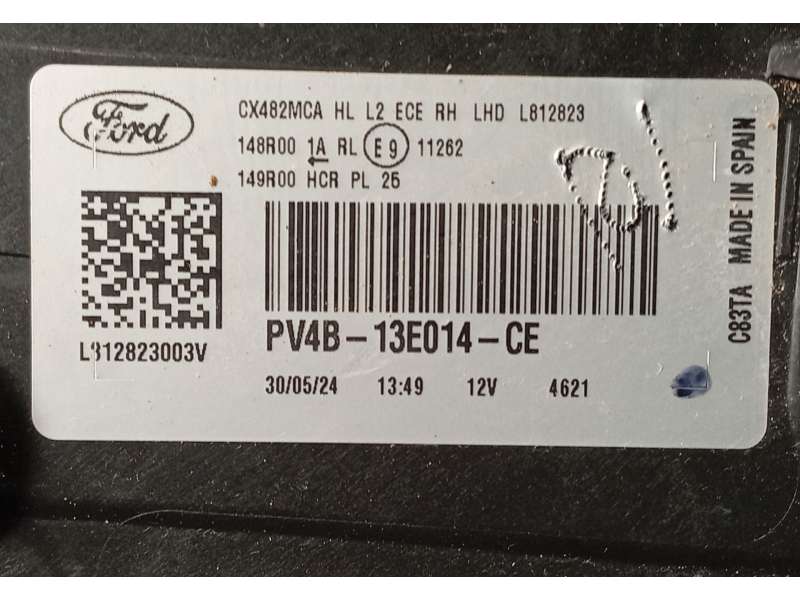 Recambio de faro derecho para ford kuga iii (dfk) 1.5 ecoboost referencia OEM IAM PV4B13E014CE 2727684 - Blanco 7