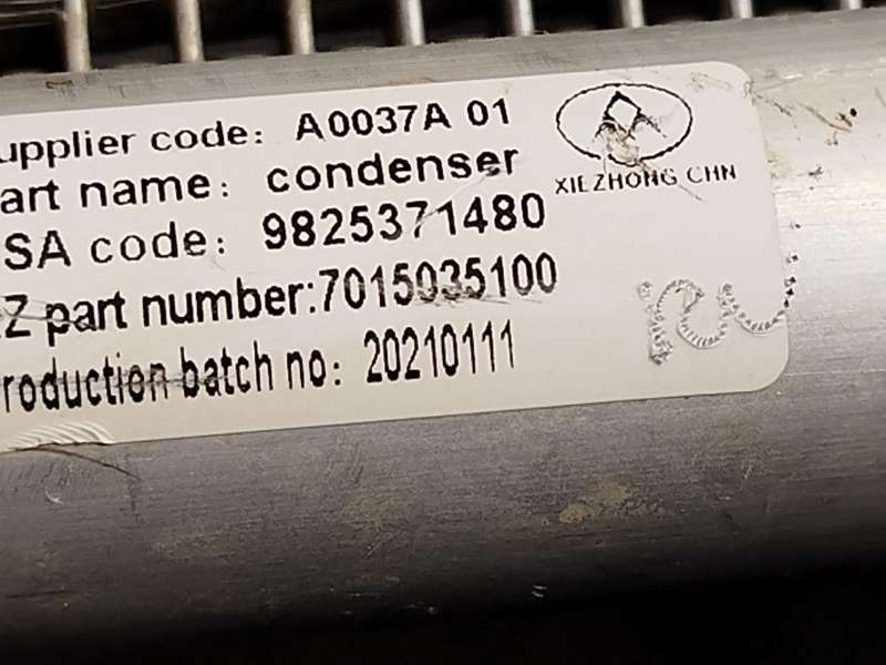 Recambio de condensador / radiador aire acondicionado para citroën c4 iii (ba_, bb_, bc_) 1.2 puretech 130 (bahnsa, bahnsb) refe - Rojo 4