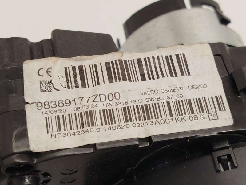 Recambio de mando intermitentes para peugeot 208 ii (ub_, up_, uw_, uj_) 1.5 bluehdi 100 referencia OEM IAM 98369177ZD 6
