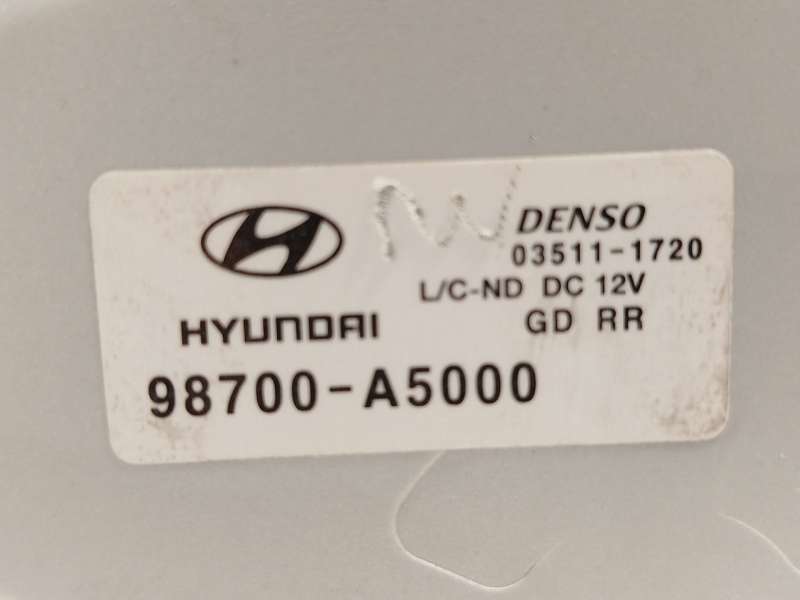 Recambio de motor limpia trasero para hyundai i30 (gd) 1.4 crdi cat referencia OEM IAM 98700A5000 - Blanco 4