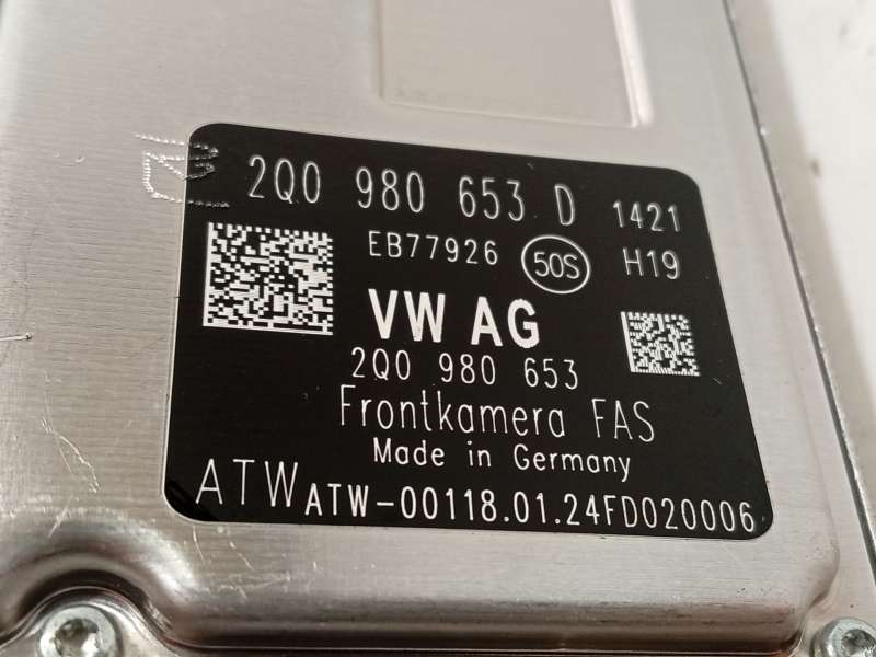 Recambio de modulo electronico para volkswagen polo vi (aw1, bz1, ae1, bz3) 1.0 tsi referencia OEM IAM 2Q0980653D - Gris 4