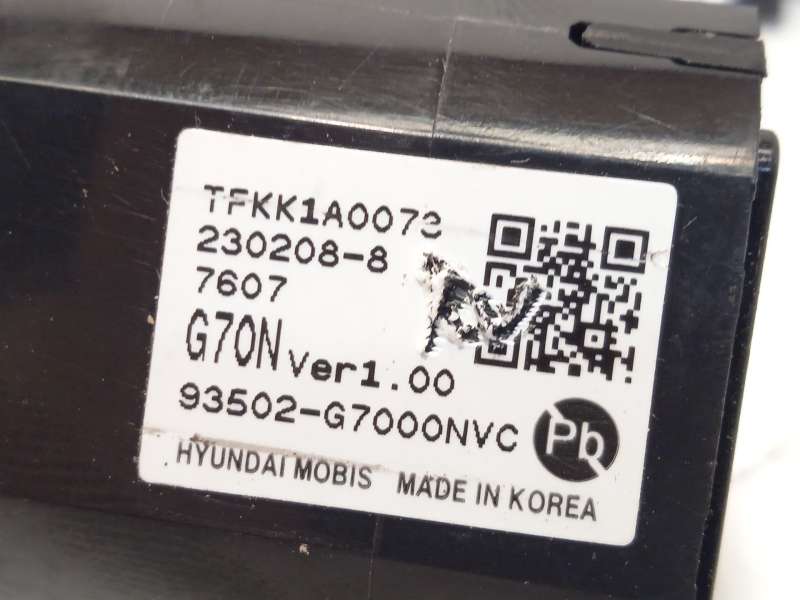 Recambio de conmutador de arranque para hyundai kona (os, ose, osi) ev referencia OEM IAM 81900G2700 93502G7000NVC - Blanco 3