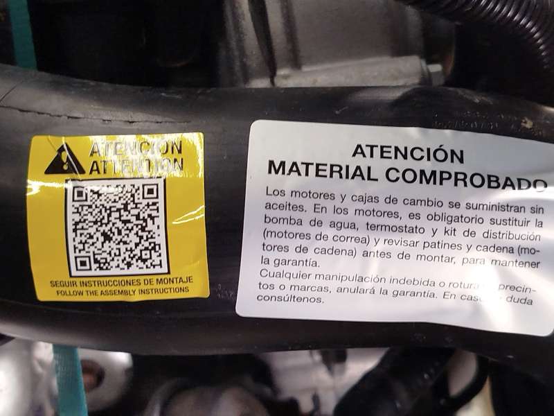Recambio de motor completo para ford tourneo courier 1.0 ecoboost referencia OEM IAM B7NB - Rojo 8