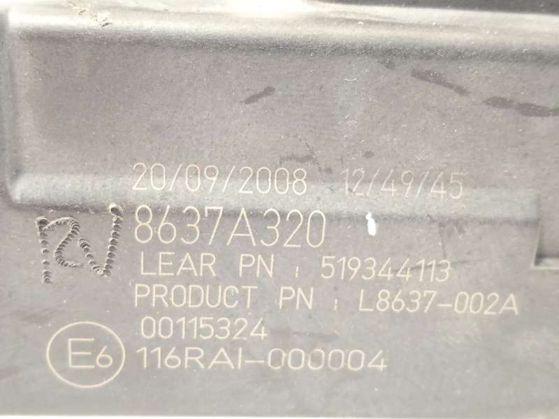 Recambio de caja reles / fusibles para mitsubishi lancer viii (cy_a, cz_a) 2.0 di-d (cy8a) referencia OEM IAM 8637A320 - Negro 4