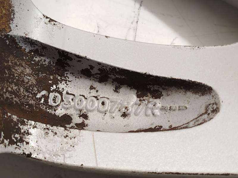 Recambio de llanta para renault scénic iii (jz0/1_) 1.5 dci referencia OEM IAM 403000787R - Blanco 7