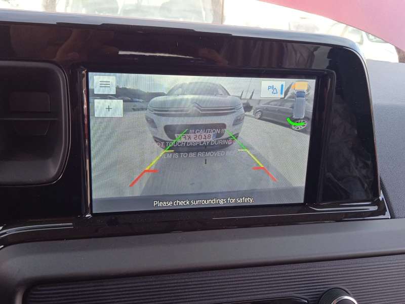 Recambio de pantalla multifuncion para ford tourneo courier 1.0 ecoboost referencia OEM IAM R2X618B955AB 2694839 - Rojo 4