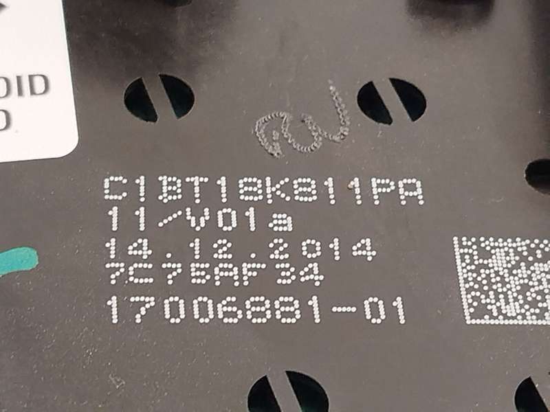 Recambio de mando multifuncion para ford fiesta vi (cb1, ccn) 1.6 tdci referencia OEM IAM C1BT18K811PA 1895834 - Blanco 5