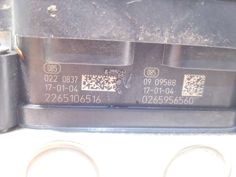 Recambio de abs para dacia sandero ii (b8_) tce 90 (b8m1, b8ma) referencia OEM IAM 476603249R 269707 2265106455 5