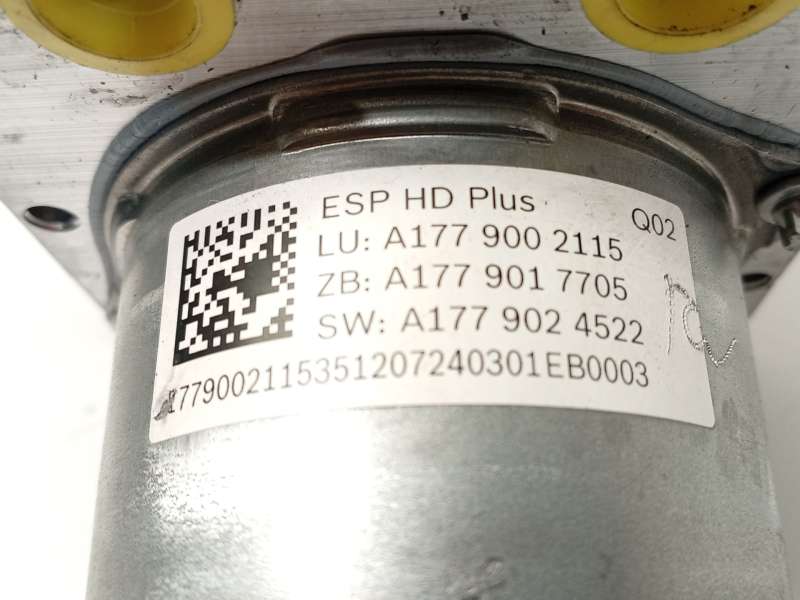 Recambio de abs para mercedes-benz clase a (w177) a 200 d (177.012) referencia OEM IAM A1779002115 970289 0265956939 7