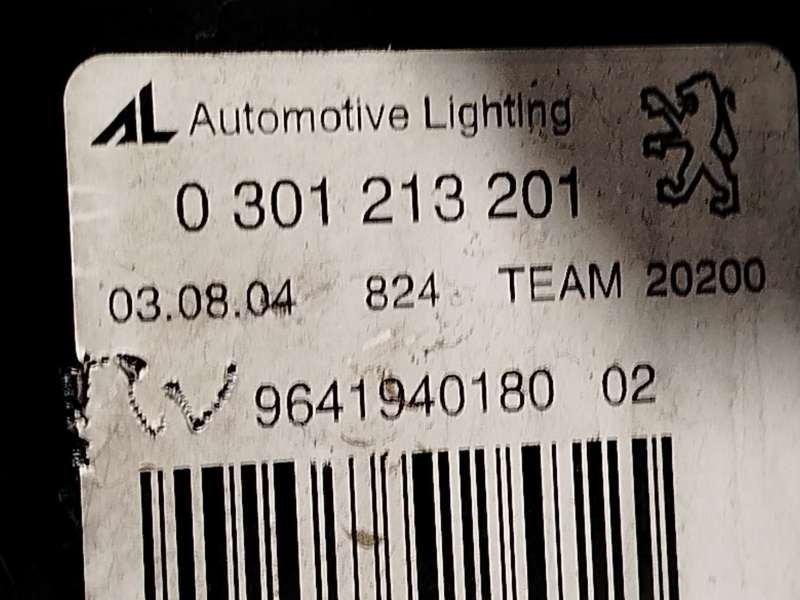 Recambio de faro izquierdo para peugeot 407 (6d_) 2.0 hdi 135 (6drhrh, 6drhre, 6drhrg, 6drhrj) referencia OEM IAM 9641940180 620 - Azul 5