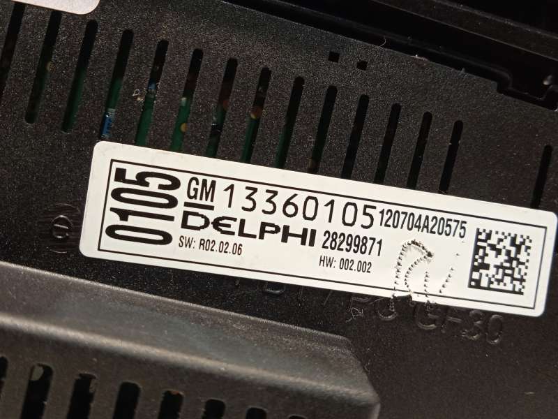 Recambio de mando multifuncion para opel meriva b monospace (s10) 1.4 (75) referencia OEM IAM 13362778 13360105 - Gris 6