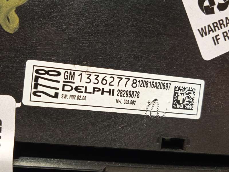 Recambio de mando multifuncion para opel meriva b monospace (s10) 1.4 (75) referencia OEM IAM 13362778 13360105 - Gris 7