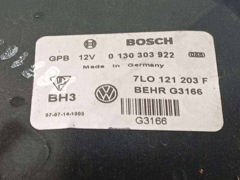 Recambio de electroventilador para porsche cayenne (9pa) s 4.8 referencia OEM IAM 7L0121203F 7L0959455C 0130303922 - Negro 4