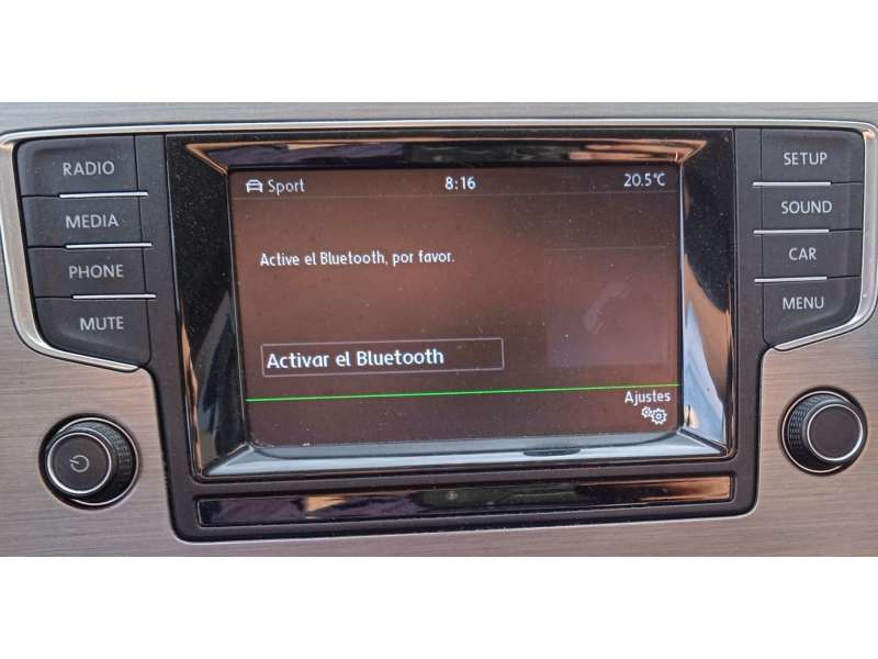 Recambio de pantalla multifuncion para volkswagen golf vii variant (ba5, bv5) 1.6 tdi referencia OEM IAM 5G0919605 - Azul 7