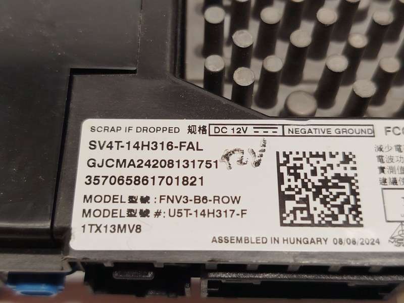 Recambio de modulo electronico para ford kuga iii (dfk) 2.5 duratec plug-in-hybrid referencia OEM IAM SV4T14H316FAL 2797963 - Negro 4