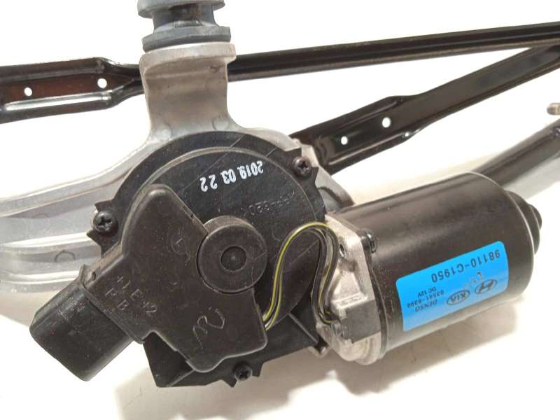 Recambio de motor limpia delantero para hyundai kona 1.0 tgdi cat referencia OEM IAM 98110C1950  035419390 - Negro 2