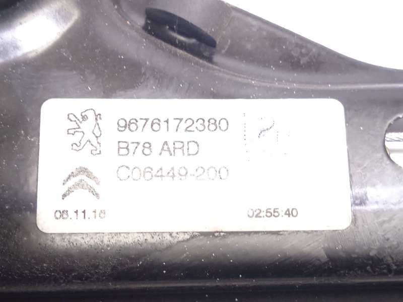 Recambio de elevalunas trasero derecho para citroën c4 picasso feel referencia OEM IAM 9676172380 9675288180 - Blanco 5