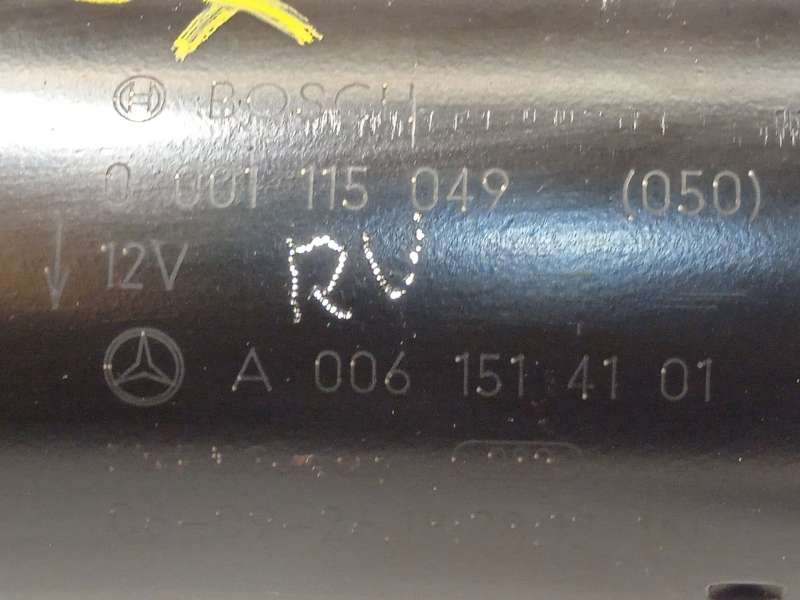 Recambio de motor arranque para mercedes-benz clase r (w251, v251) r 320 cdi 4-matic (251.022, 251.122) referencia OEM IAM A0061 - Negro 5