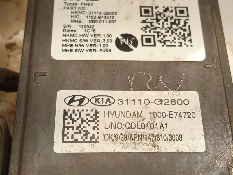 Recambio de bomba combustible para kia niro i (de) 1.6 gdi hybrid referencia OEM IAM 31110G2600 - Negro 5