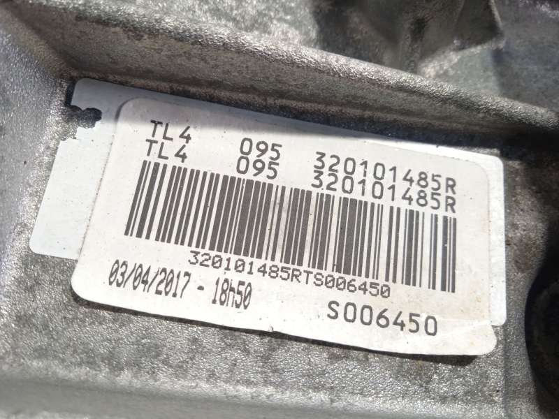 Recambio de caja cambios para renault clio iv (bh_) 1.5 dci 110 referencia OEM IAM TL4095 320101485R 6